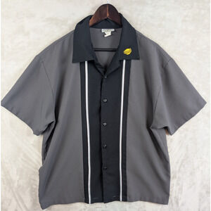 Vintage Caltop XL Buttoned Bowling Shirt Men's XL 50's Americana Retro